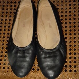 Gabor Black Leather Loafers